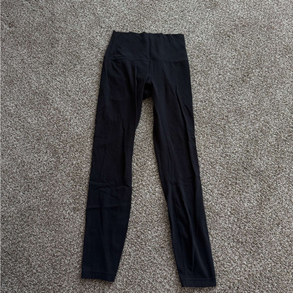 LuluLemon Align 28” Black High-Waisted Leggings